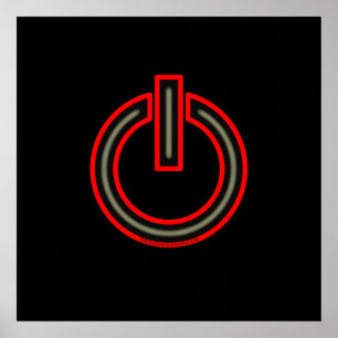 Power-Symbol Poster