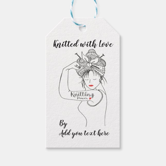 Power-Tags für benutzerdefinierte Geschenke Geschenkanhänger (Vorderseite)