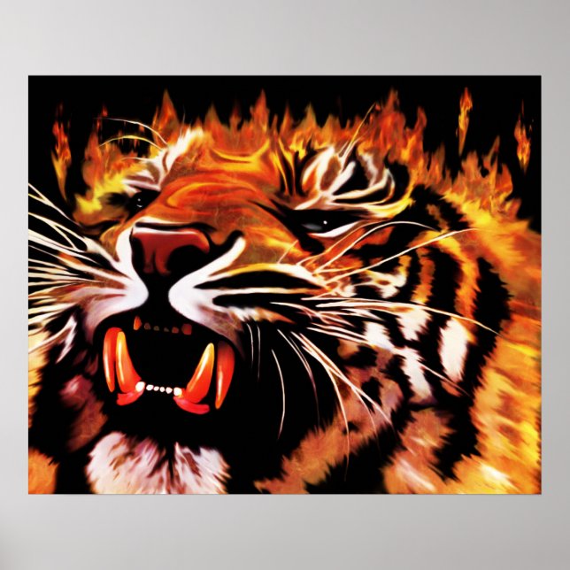 Power Tiger Poster (Vorne)