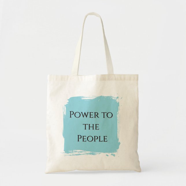 Power to the People tote bag Tragetasche (Vorne)