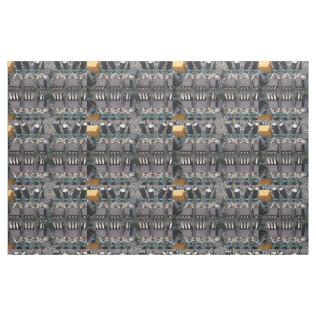 Power-Transistorgewebe Stoff (Fat Quarter (45,7 x 55,9 cm))