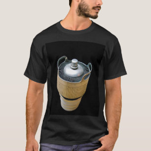 Power-Transmittierender Vakuum-Tube Schwarzer T -  T-Shirt