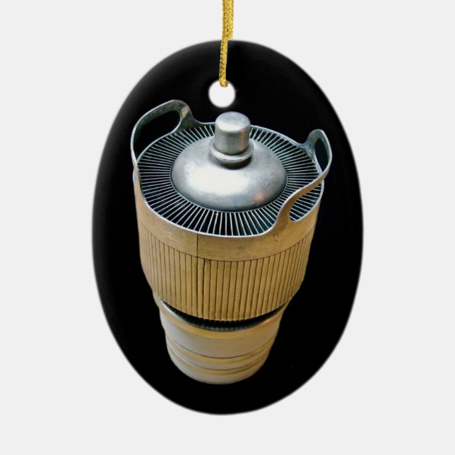 Power-Transmittierender Vakuumröhrchen Keramik Ornament (Vorne)