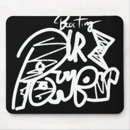 Power-Typisierung ankurbeln Mousepad