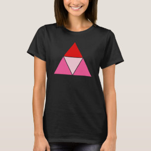 Power und Stabilität des Dreieckskonzepts T-Shirt