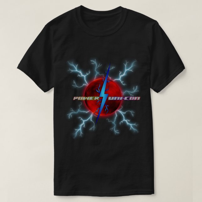 Power Uni-Betrug T - Shirt (Design vorne)