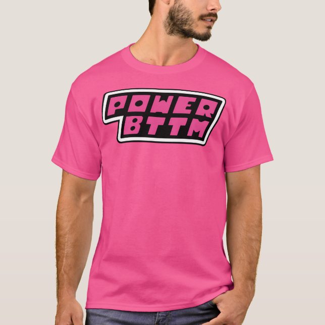 Power unten T-Shirt (Vorderseite)