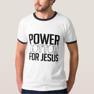 Power-Unterseite für Jesus T-Shirt