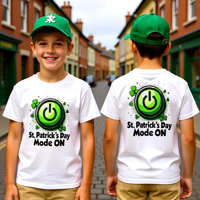 Power Up for the Paddy Party T-Shirt (Power Up for the Paddy Party T-Shirt)