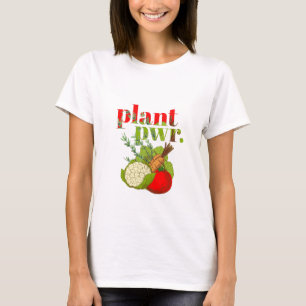 Power vegan Pflanze T-Shirt