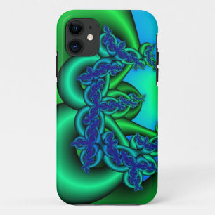 Power von 3 Fraktal Art kundenspezifisches iPhone Case-Mate iPhone Hülle