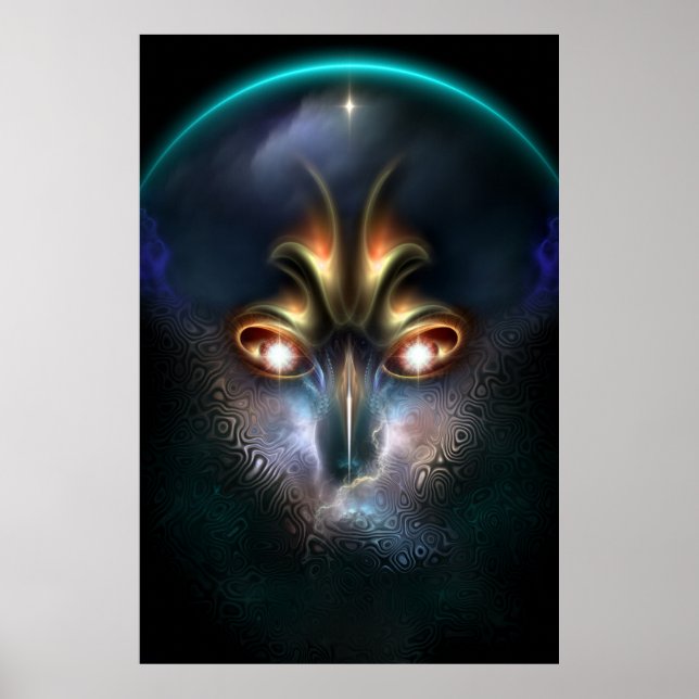 Power von Elvgren das alles sehende Archivposter Poster (Vorne)