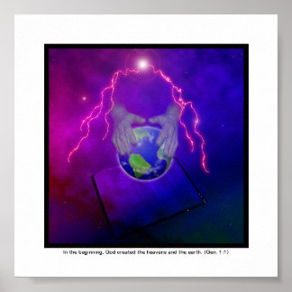 Power von Göttern Word ohne bkgd Poster