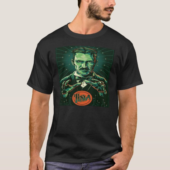 Power von nikola tesla T-Shirt (Vorderseite)