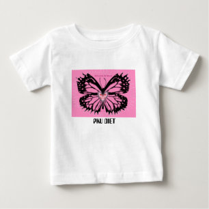 POWER VON PINK2, ROTE SCHÖNHEIT, PKU DIÄT BABY T-SHIRT