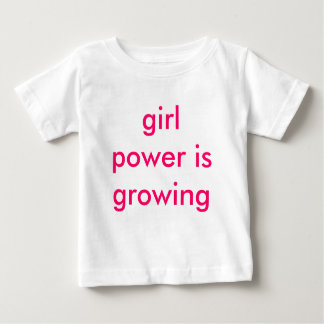 Power wächst baby t-shirt