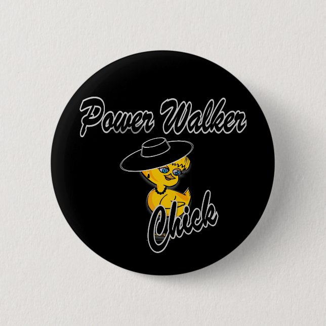 Power Walker Chick #4 Button (Vorderseite)
