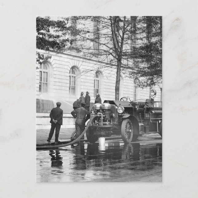 Power Wash, 1923 Postkarte (Vorderseite)
