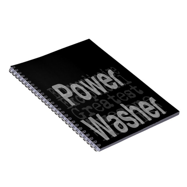 Power Washer Extraordinator Notizblock (Rechte Seite)