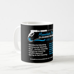 Power Washer House Reinigung Druck waschen Kaffeetasse