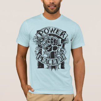 Power zu dem friedlichen T-Shirt