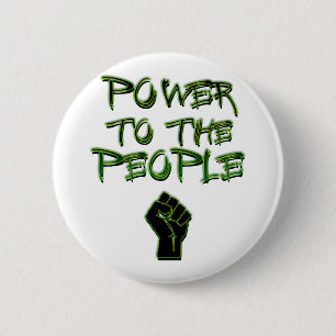 Power zu den Leuten! Button