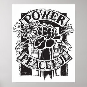 Power zum Friedlichen Poster