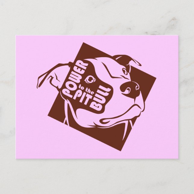 Power zum Grubenbull Postkarte (Vorderseite)