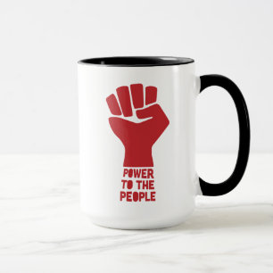 Power zum Volk Tasse