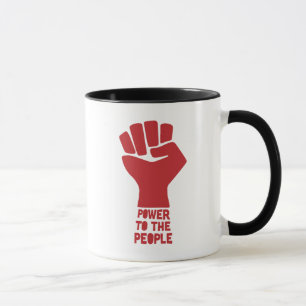 Power zum Volk Tasse