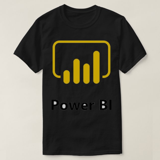 PowerBI ist da T-Shirt (Design vorne)
