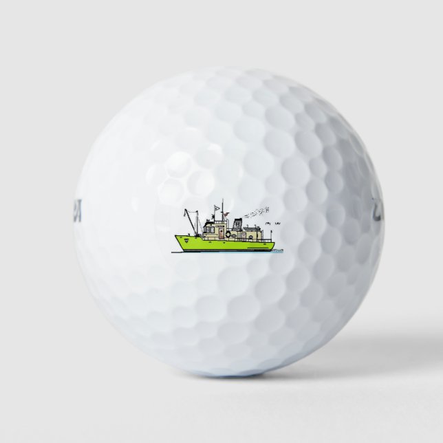 PowerBoat Golfball (Vorderseite)