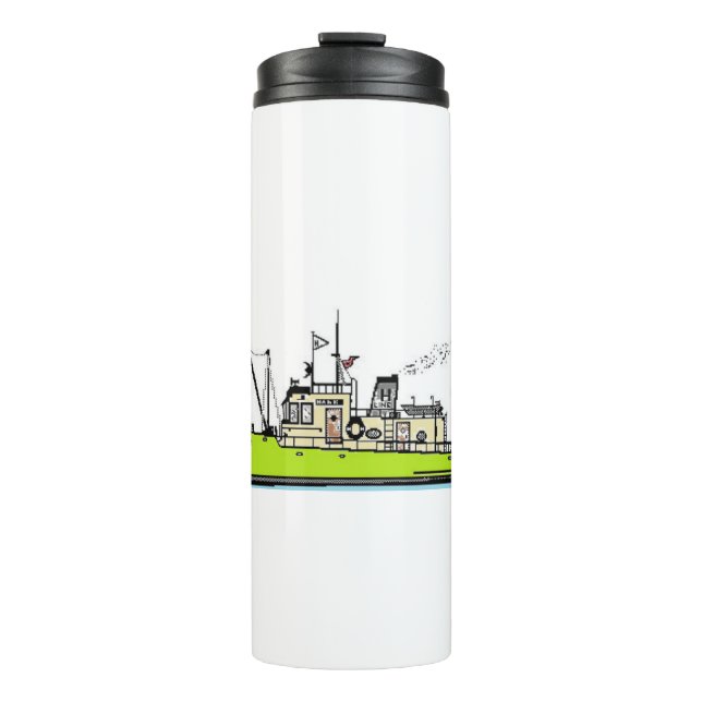 PowerBoat Thermosbecher (Vorderseite)