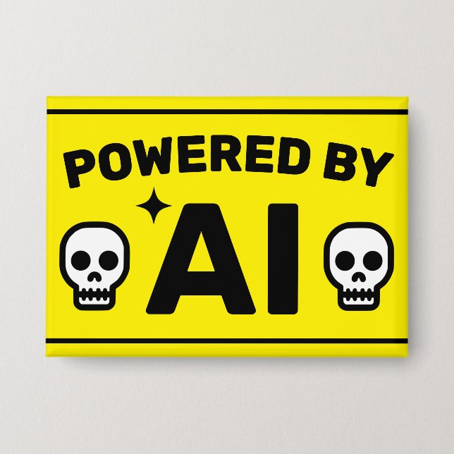 Powered by AI™ Button (Vorderseite)