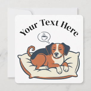 Powered by Coffee & Dog Dreams Einladung