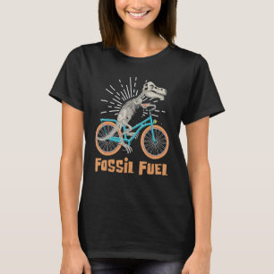 Powered by Fossil Fuel Reptile Family Dinosaurier T-Shirt