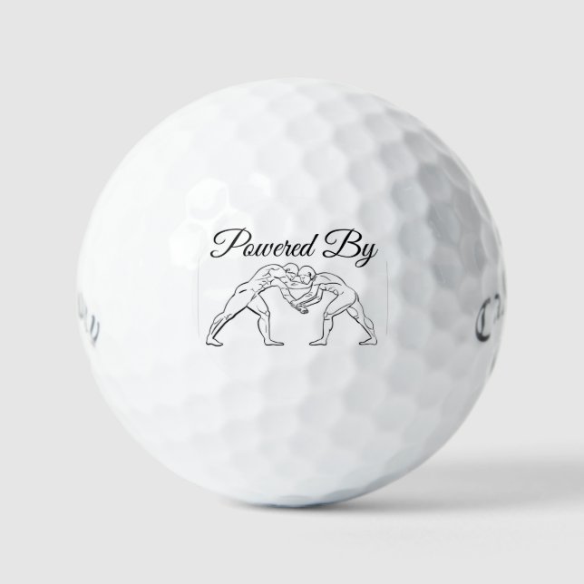 Powered by: Golf Balls Golfball (Vorderseite)