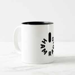 Powered by HAM Radio Zweifarbige Tasse