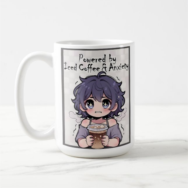 Powered by Iced Coffee Kaffeetasse (Links)