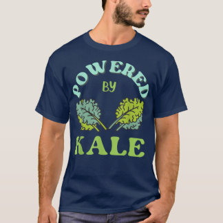 Powered by Kale Vollnahrung Vegane vegetarische Pf T-Shirt