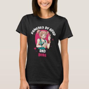 Powered by Kpop und Boba T-Shirt