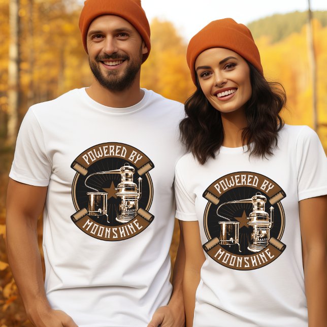Powered by Moonshine T - Shirt (Von Creator hochgeladen)