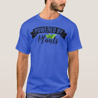 Powered by Pflanze Graphic Men Women Vegetarian Ve