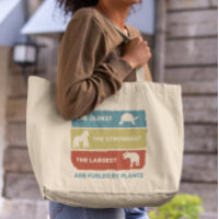 Powered by Pflanze Vegane Tiere gespeist