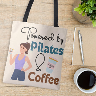 Powered by Pilates und Coffee Quote Fitness Yoga