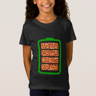 Powered by Pizza - Pizza Liebhaber T-Shirt
