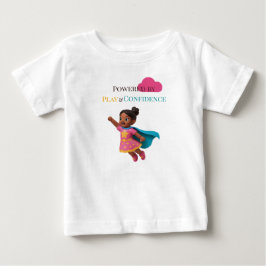 Powered by Play & Confidence Baby T-shirt