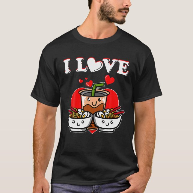 Powered by Ramen and Boba Bubble Tee (Vorderseite)