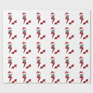 Powered by Sound Production Weihnachten Geschenkpapier