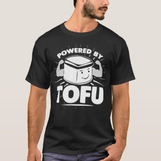 Powered by Tofu Nachhaltig Soy Vegetarian Vegan G T-Shirt